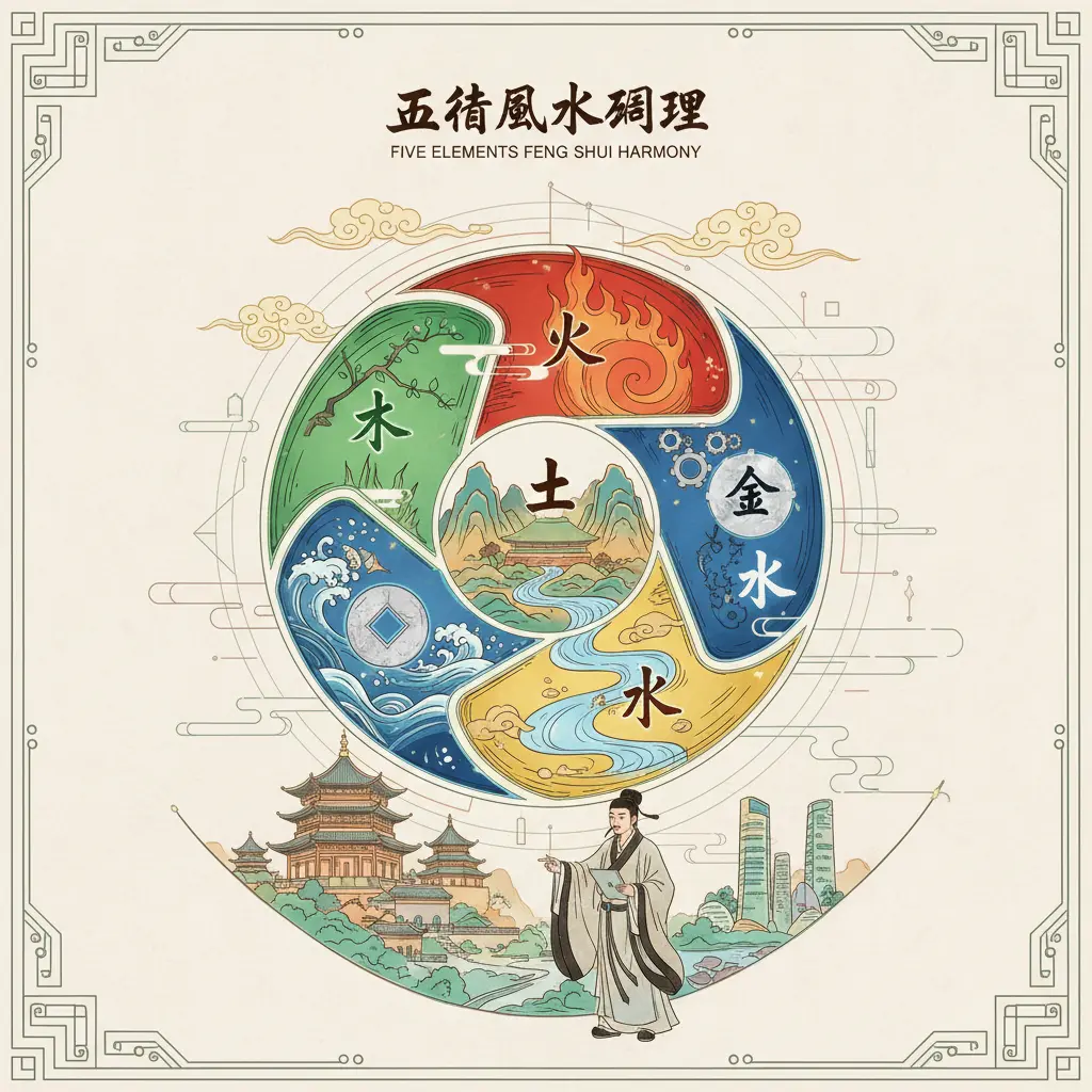 風水調理 - 五行