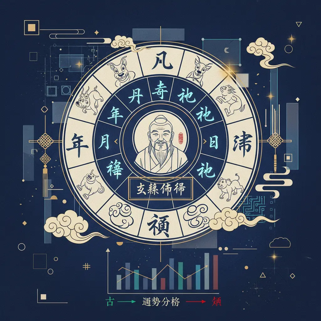 玄燊師傅 - 八字命盤