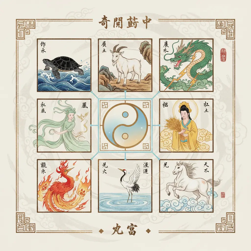 奇門遁甲 - 九宮