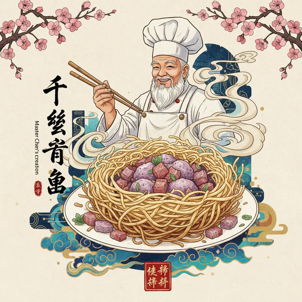 陳師傅 - 千絲芋角