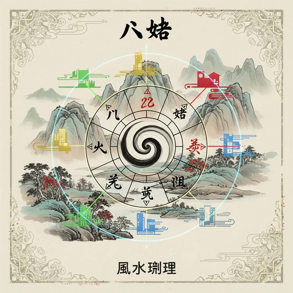 風水調理 - 八卦