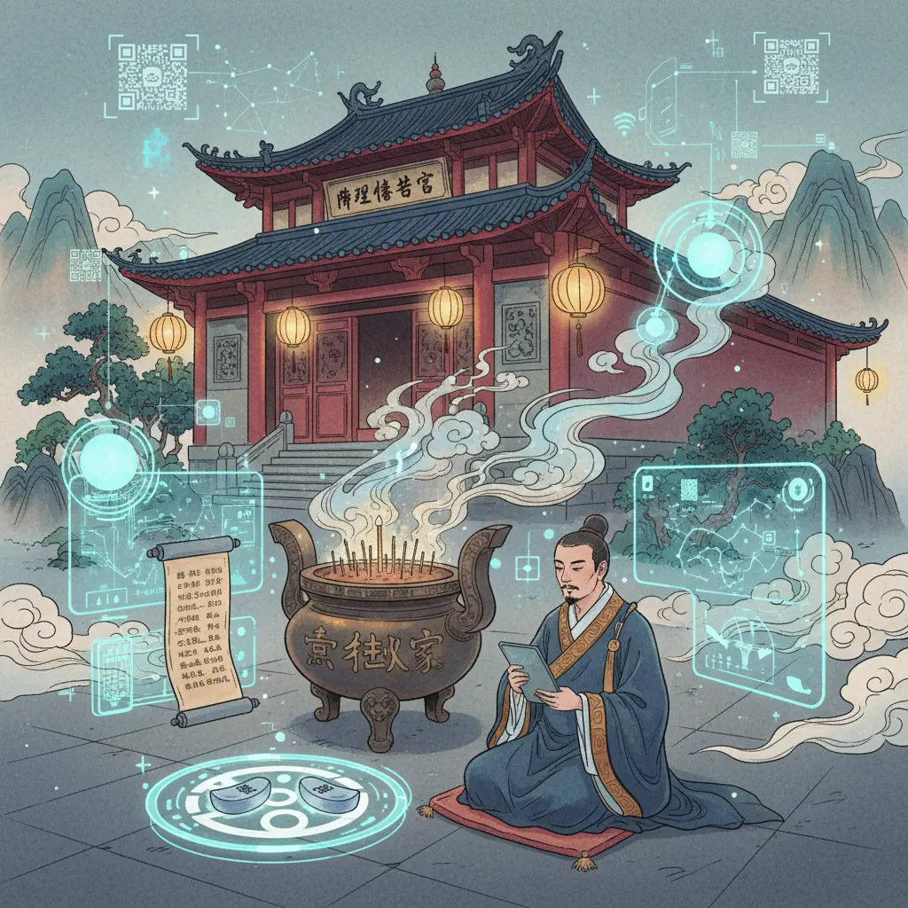 道教問神 - 埔里恆吉宮