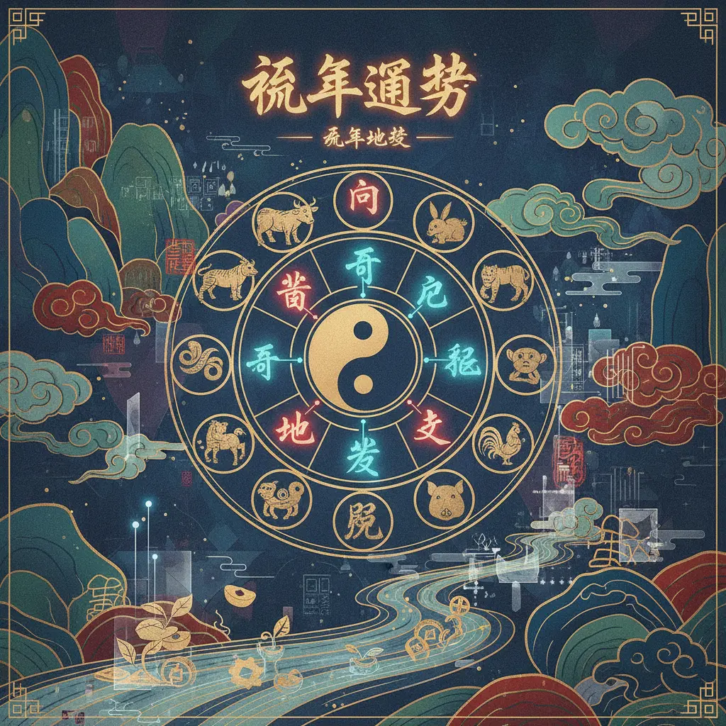 流年運勢 - 天干地支