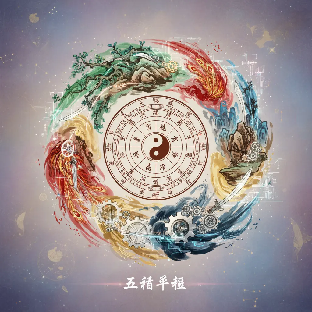 五行平衡 - 命盤