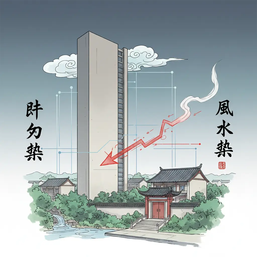 風水煞氣 - 壁刀煞