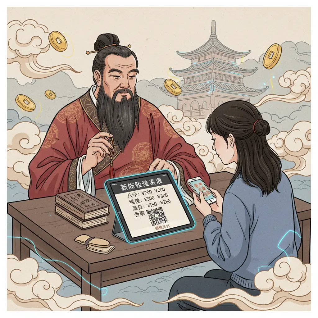 算命收費 - 算命師