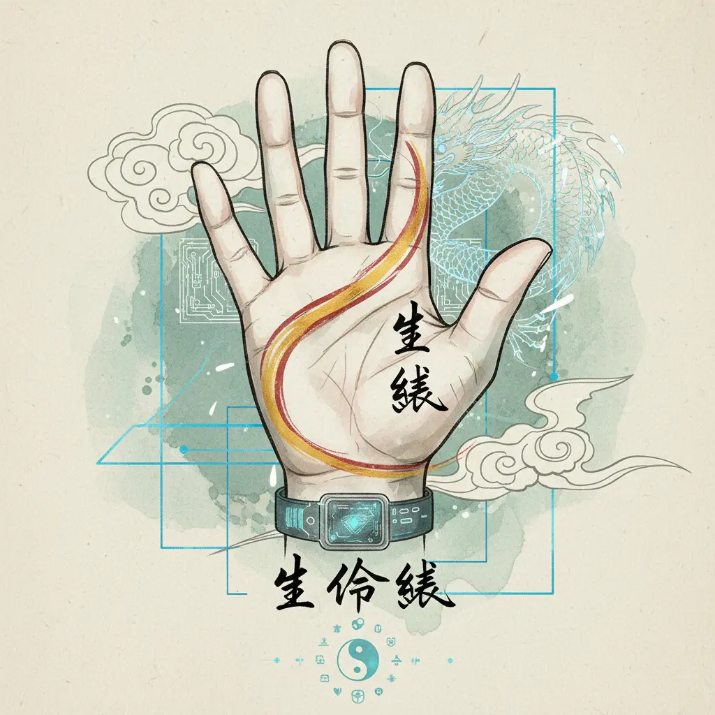 手相學 - 生命線