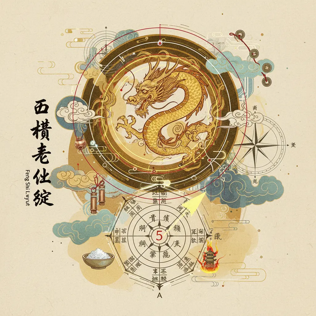 風水佈局 - 五黃星