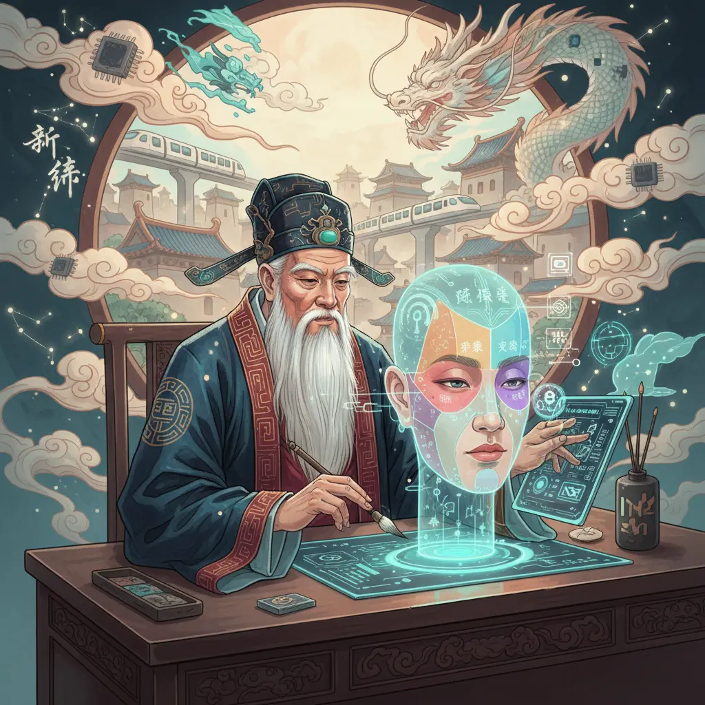 面相學 - 算命師