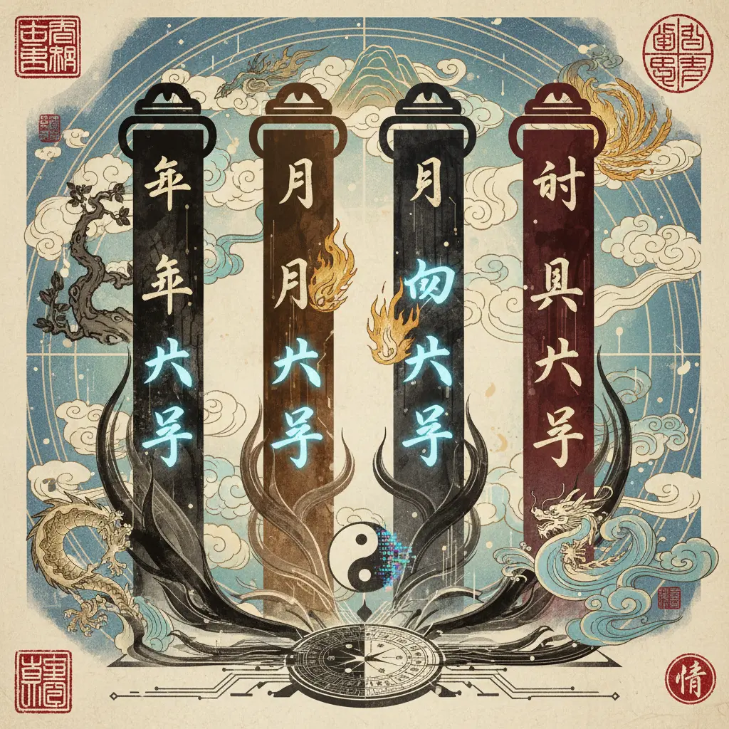 四柱八字 - 四柱八字