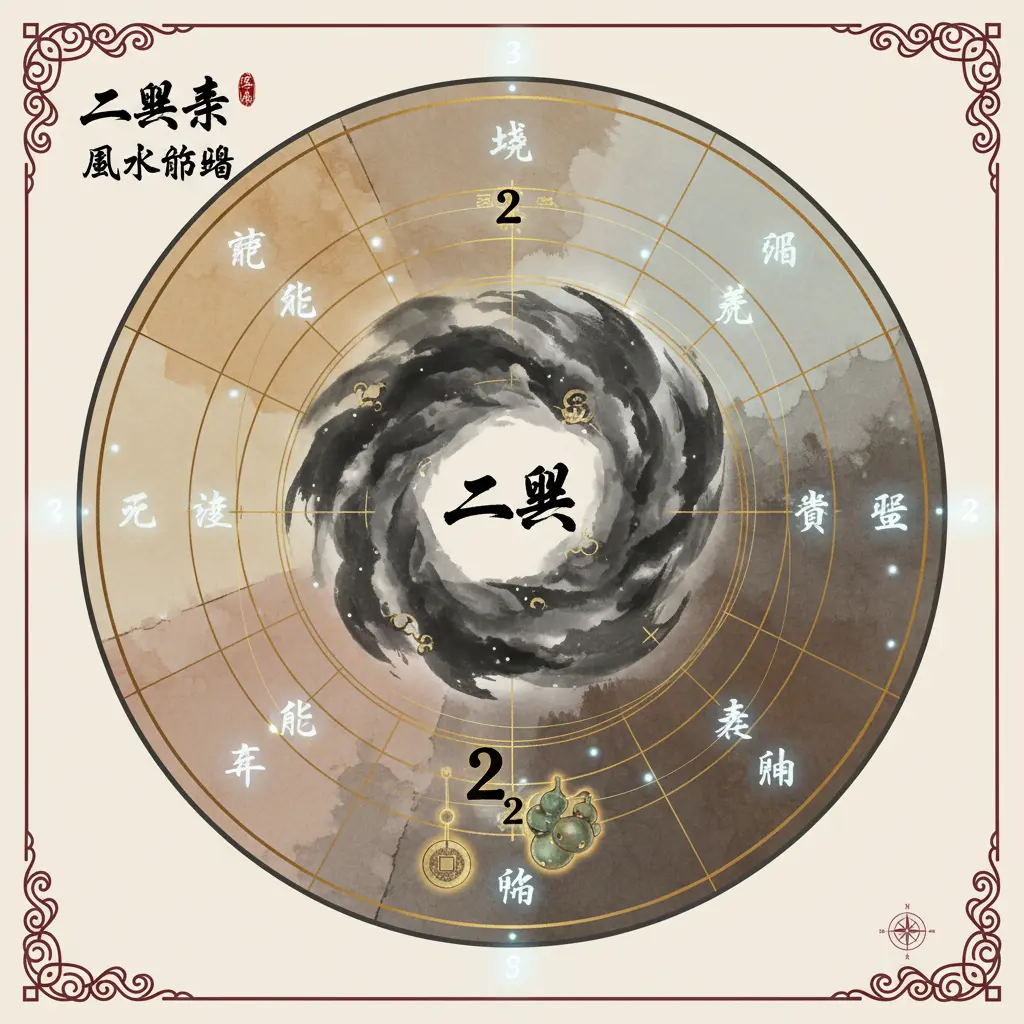 風水佈局 - 二黑星