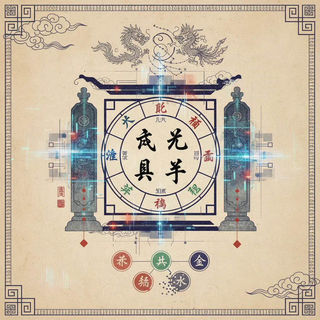 四柱八字 - 八字排盤