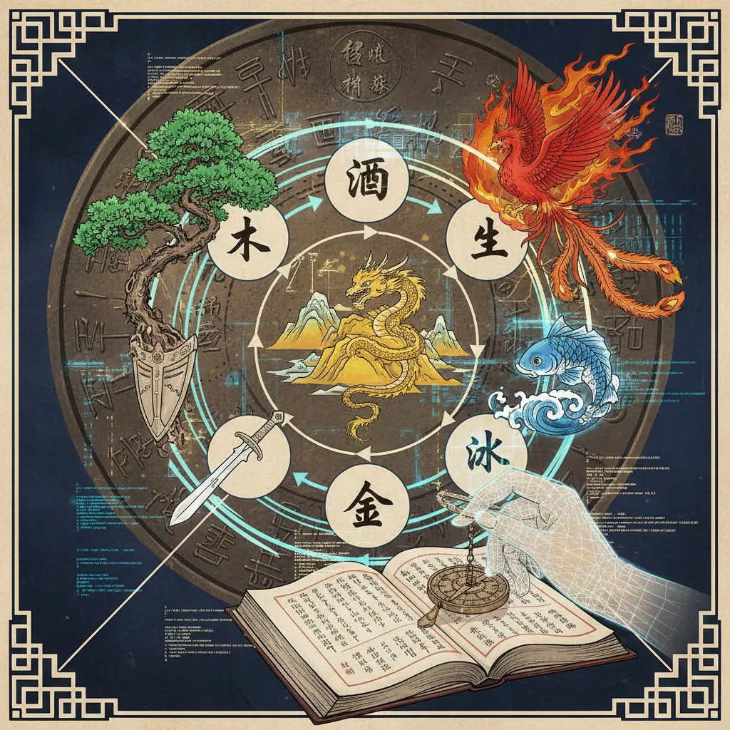 鐵版神數 - 五行