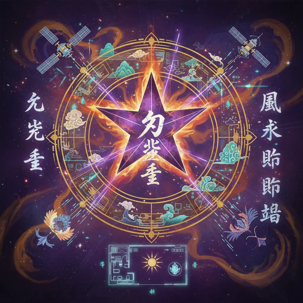 風水佈局 - 九紫星