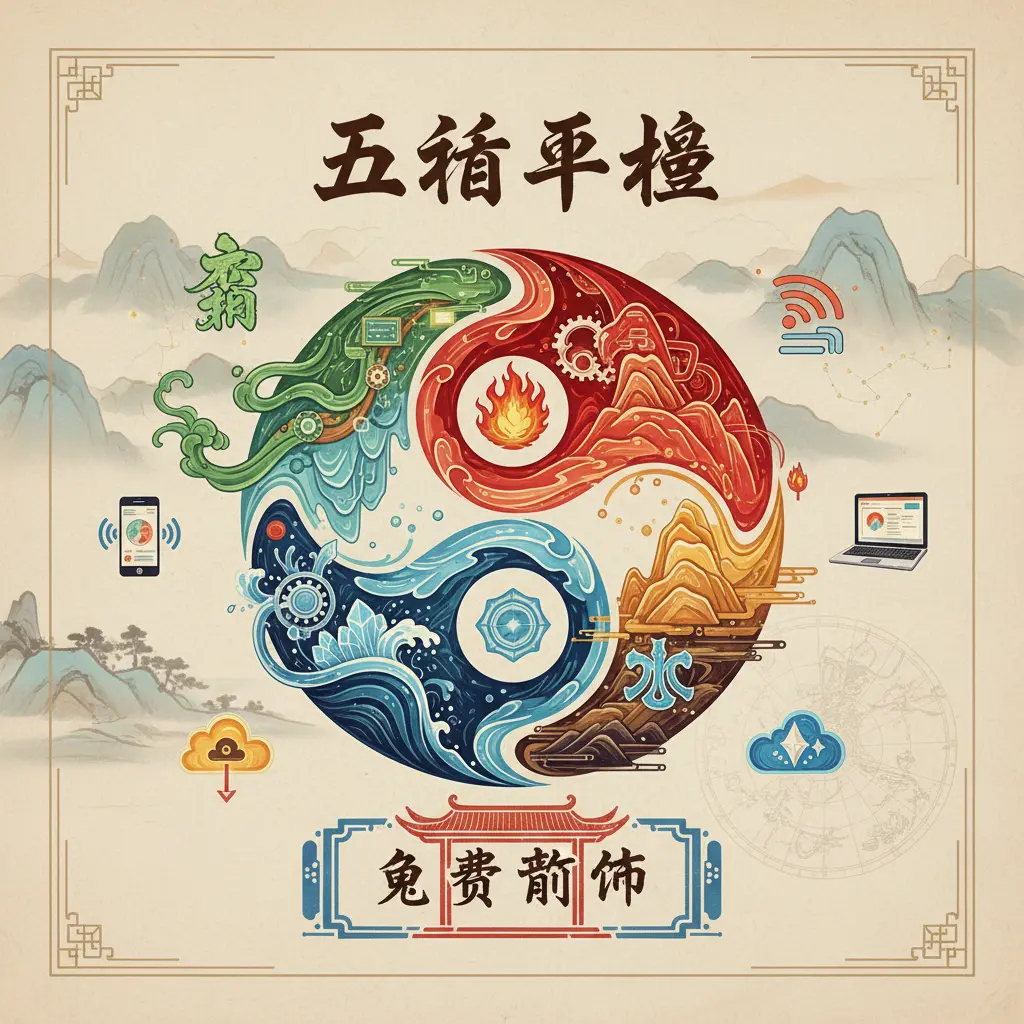 免費算命 - 五行平衡